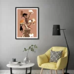 Affiche Arbre a chat by Direct Graphic