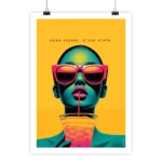 poster Soda fizzes style stays