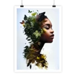 Affiche Black Flower#2