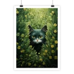 Affiche chat mystique
