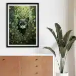 Affiche chat mystique