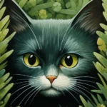 Affiche chat mystique