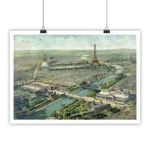 Affiche expo universelle de Paris