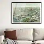 Affiche expo universelle de Paris