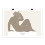 Affiche Maillol minimaliste