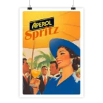 Affiche Spritz retro