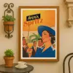 Affiche Spritz retro