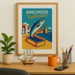 Poster Anchois de collioure