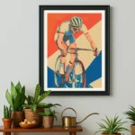 Poster Tour de france retro