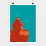Affiche Perpignan Castillet